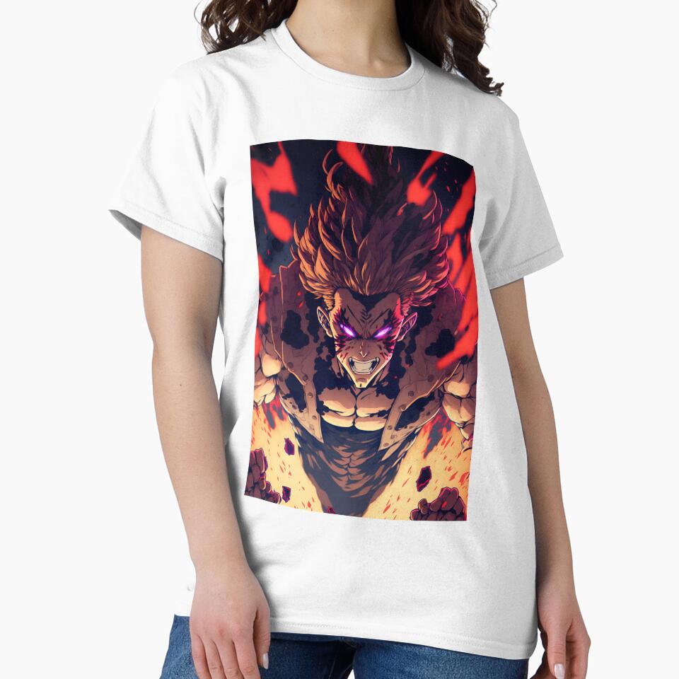Anime Demon hero Ascending from Hell by Bubblebuk