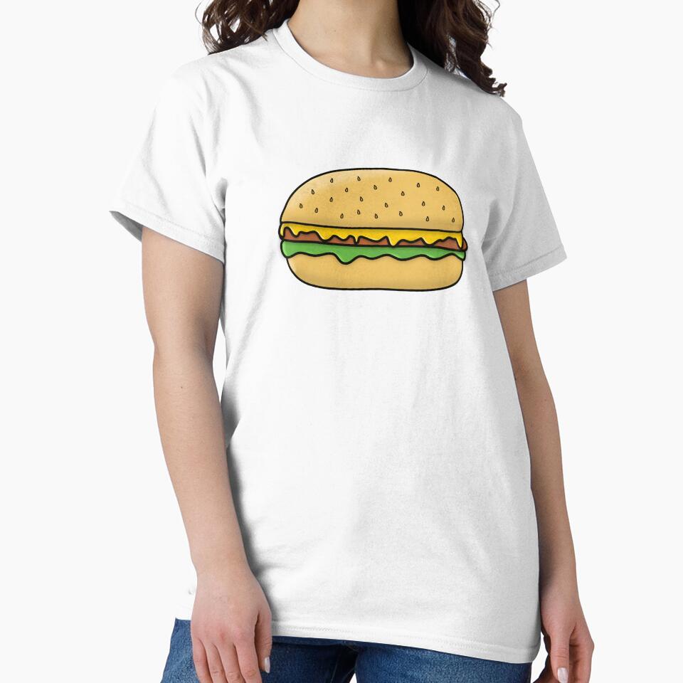 Burger cheeseburger fast food by meshhead