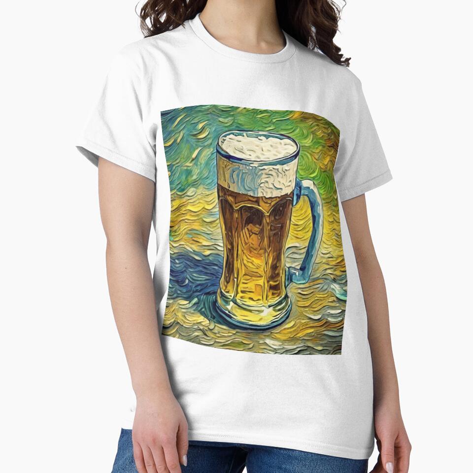 "Refreshing Brew: A Captivating Mug of Beer" by Artisticanvas