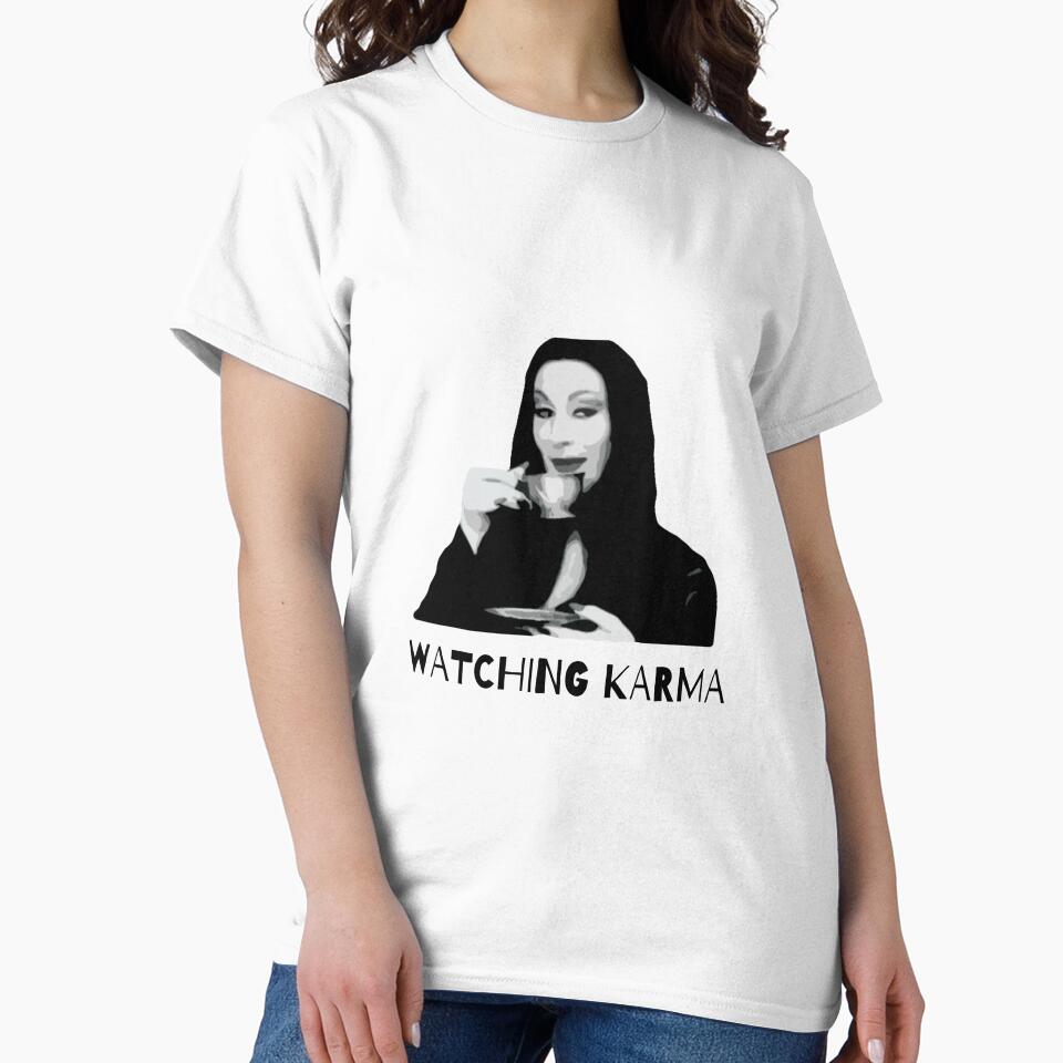Watching Karma - Morticia by MidnightFaye