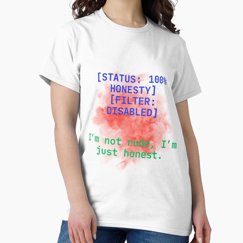 Sarcastic Quote Shirt for People with Dry Humor by ChameraDesign