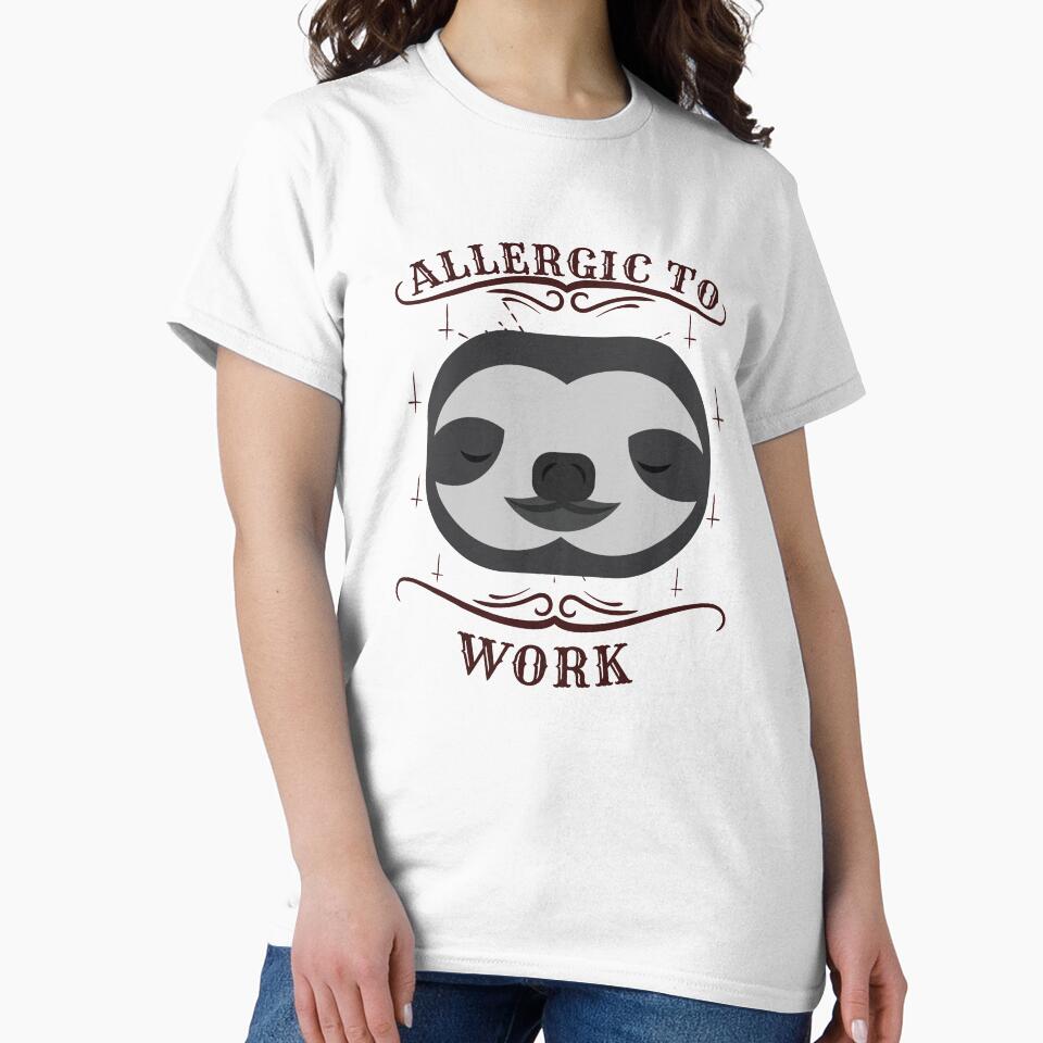 Funny Sloth Meme Tshirt About Lazy Days Lazy Work People Sundays by tengamerx