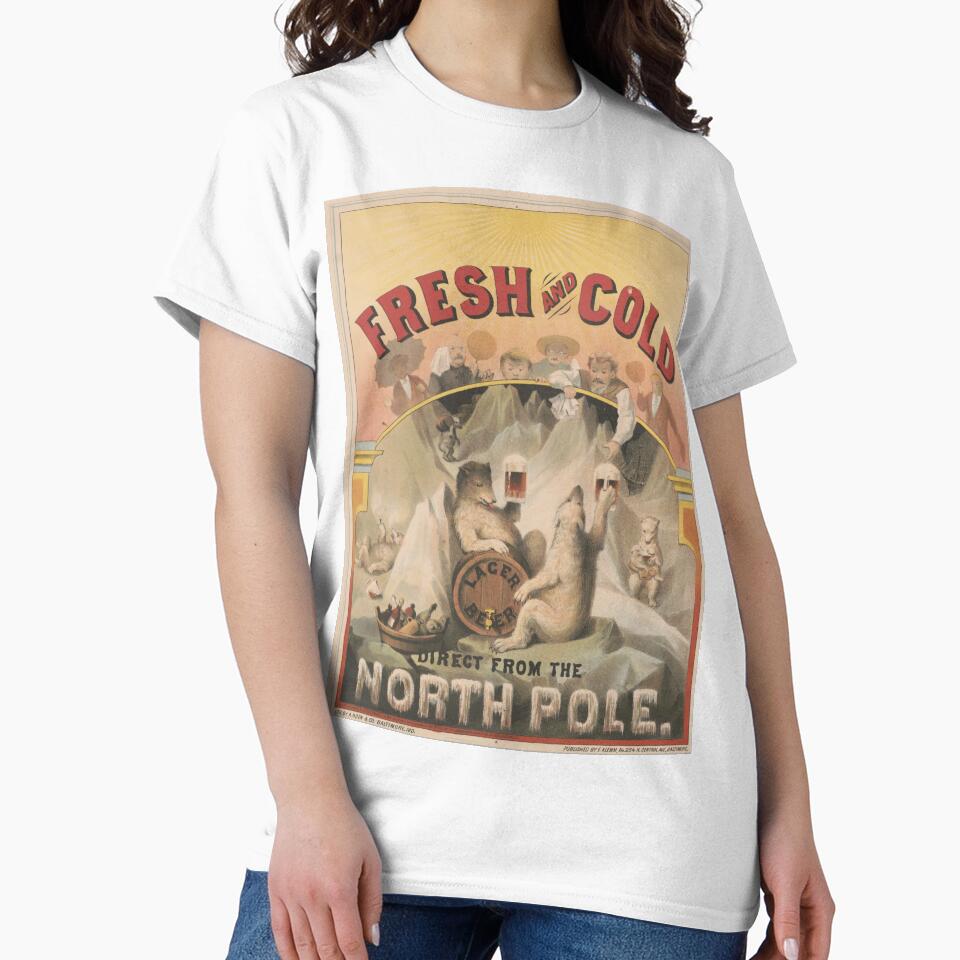 North Pole Fresh and Cold Lager Beer by BravuraMedia