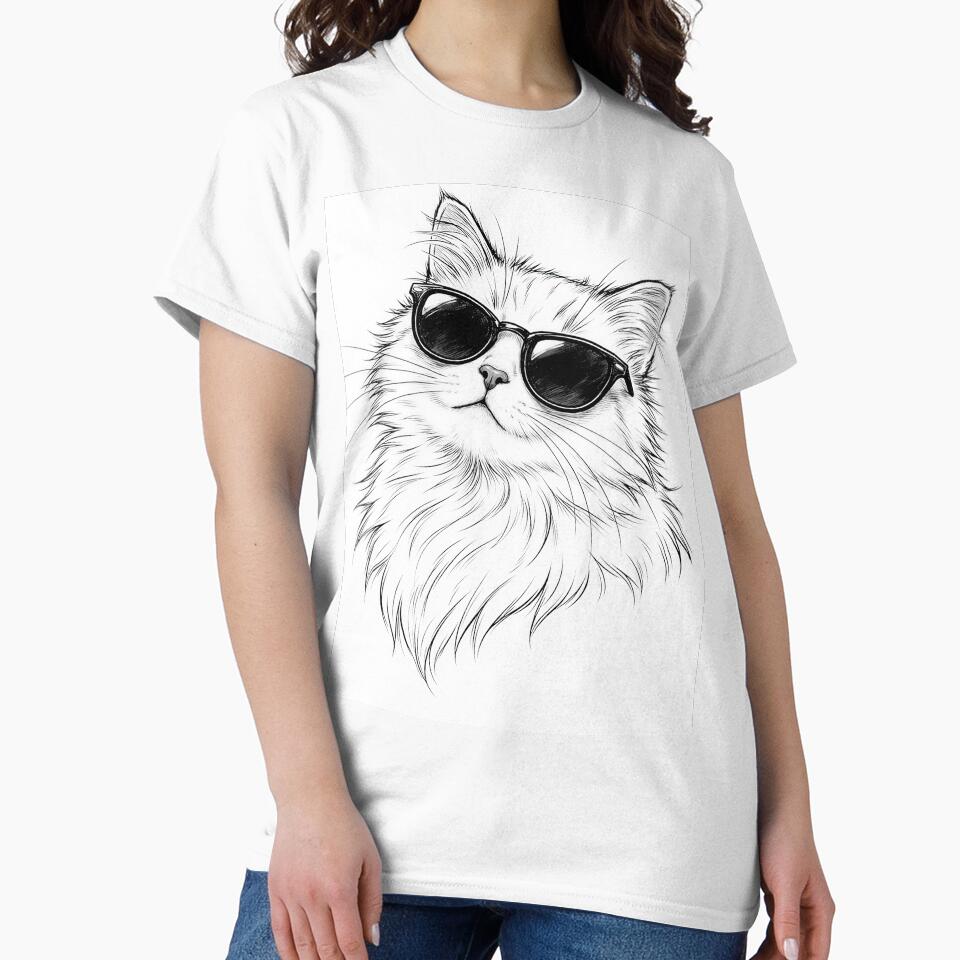 Cool Cat Vibes – Sunglasses & Fluffy Fur by apex.vibe