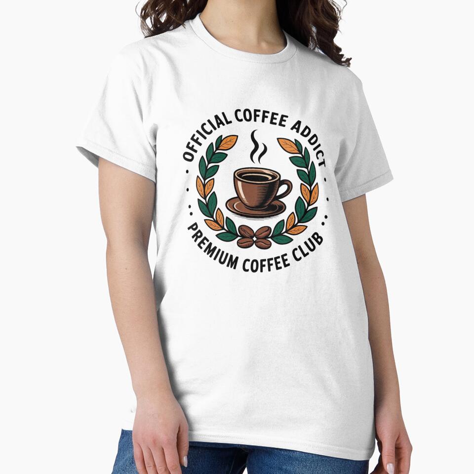Official coffee addict Floral Coffee Wreath Design by NRcollections24