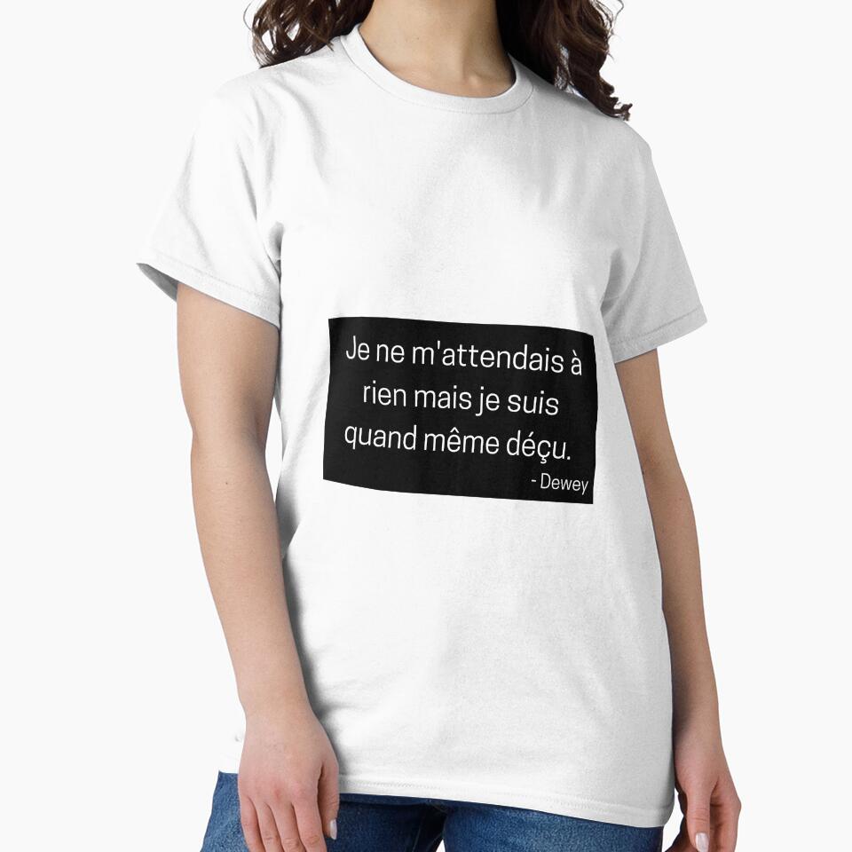 Je ne m'attendais à rien mais je suis quand même déçu - french quote malcolm by mauve-dynamic