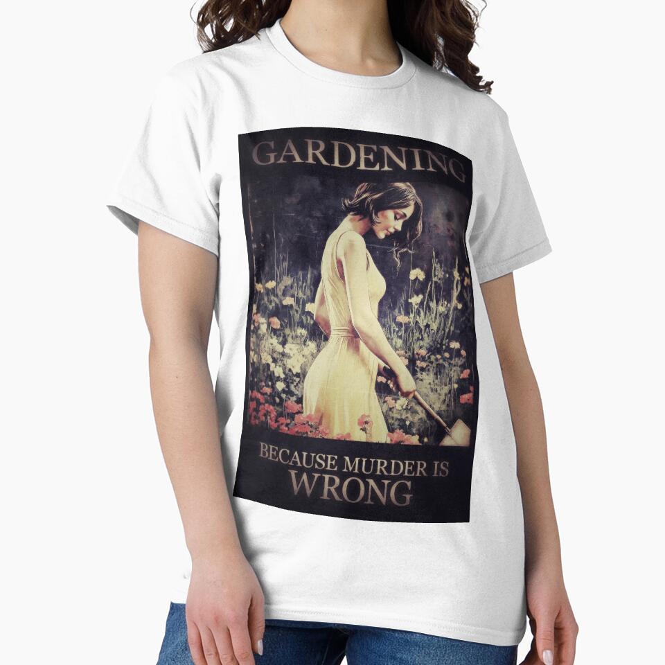 Vintage Gardening. Murder is Wrong, Right? by Canary-Vice
