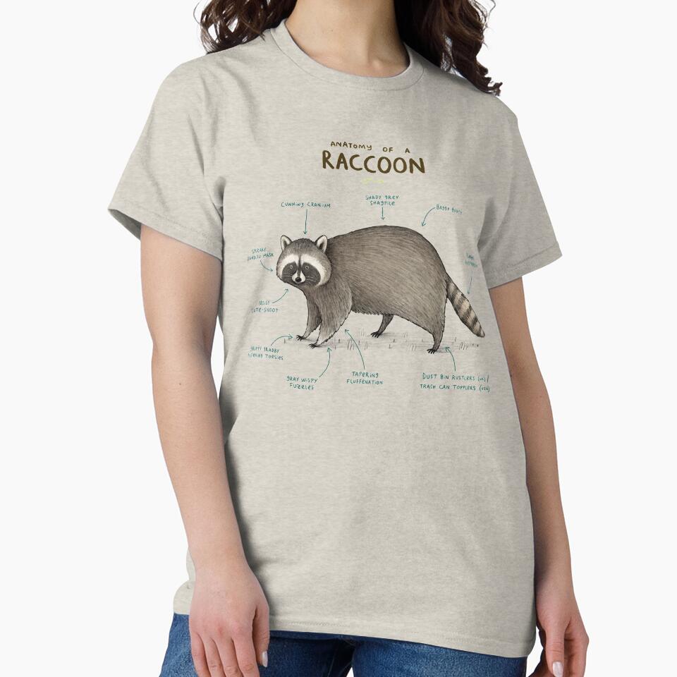 Anatomy of a Raccoon by SophieCorrigan