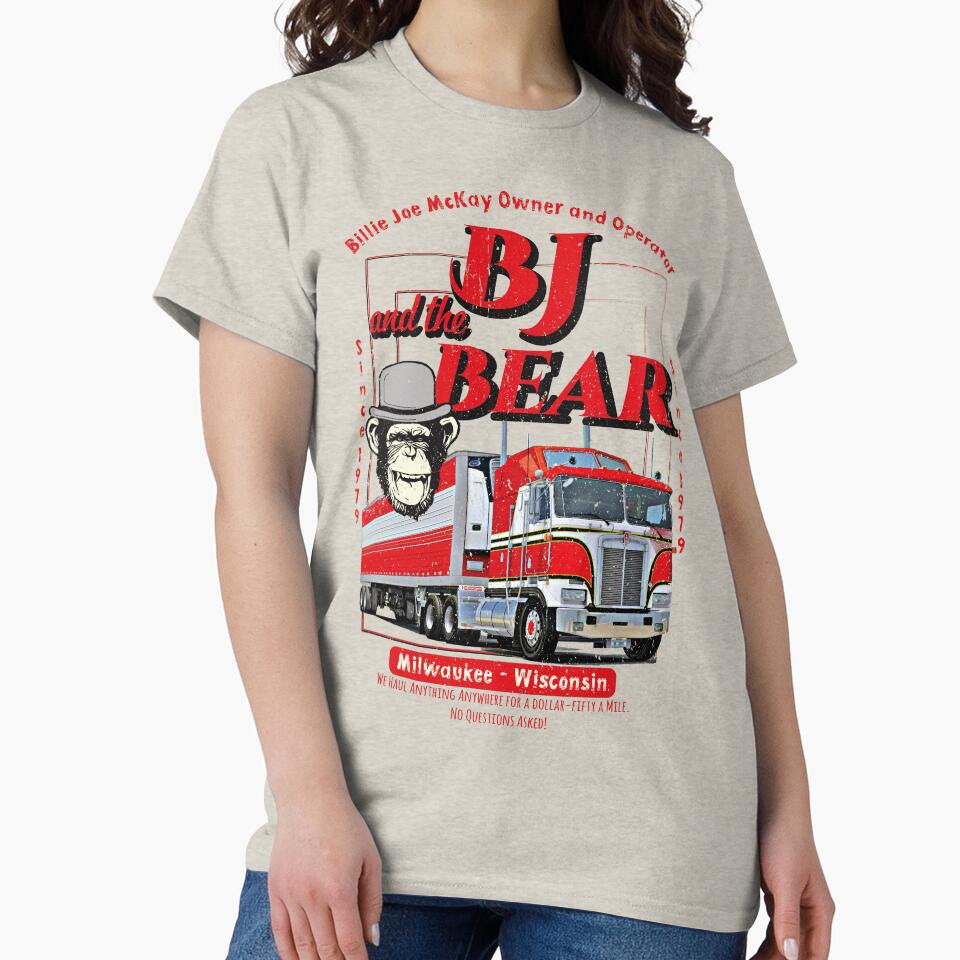 BJ and The Bear Trucking Company Lts by Alema Art
