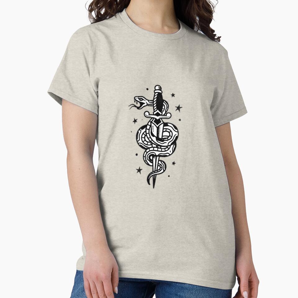 Blackwork Serpent Dagger by PurePuff Essentials