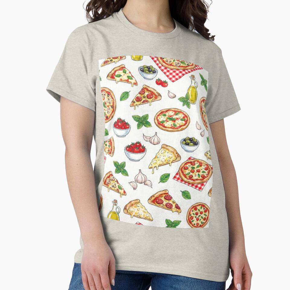 Italian pizza pattern by Jandedan