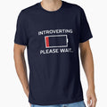 Introverting Please Waiting Funny by happinessinatee
