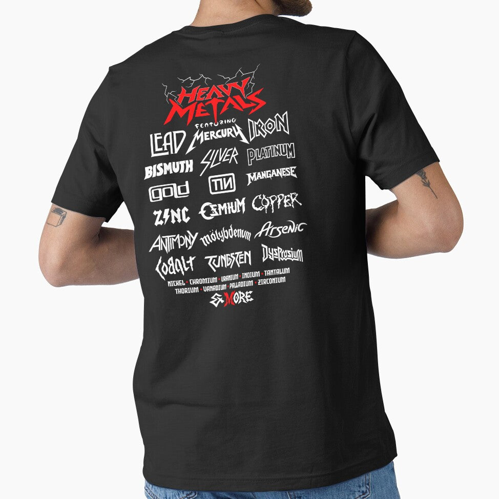 Back Print - Heavy Metals Parody - Red & White Edition by dreambeast