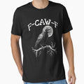 Black Crow F-Caw-F Funny Black Bird by DavidCloud