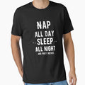 Nap all day, sleep all night, and party never. Funny Lazy Quote by Quotes ⭐⭐⭐⭐⭐