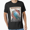 Budgiezilla Budgie Budgerigar Parakeet Giant Parrot Monster by Animalzilla