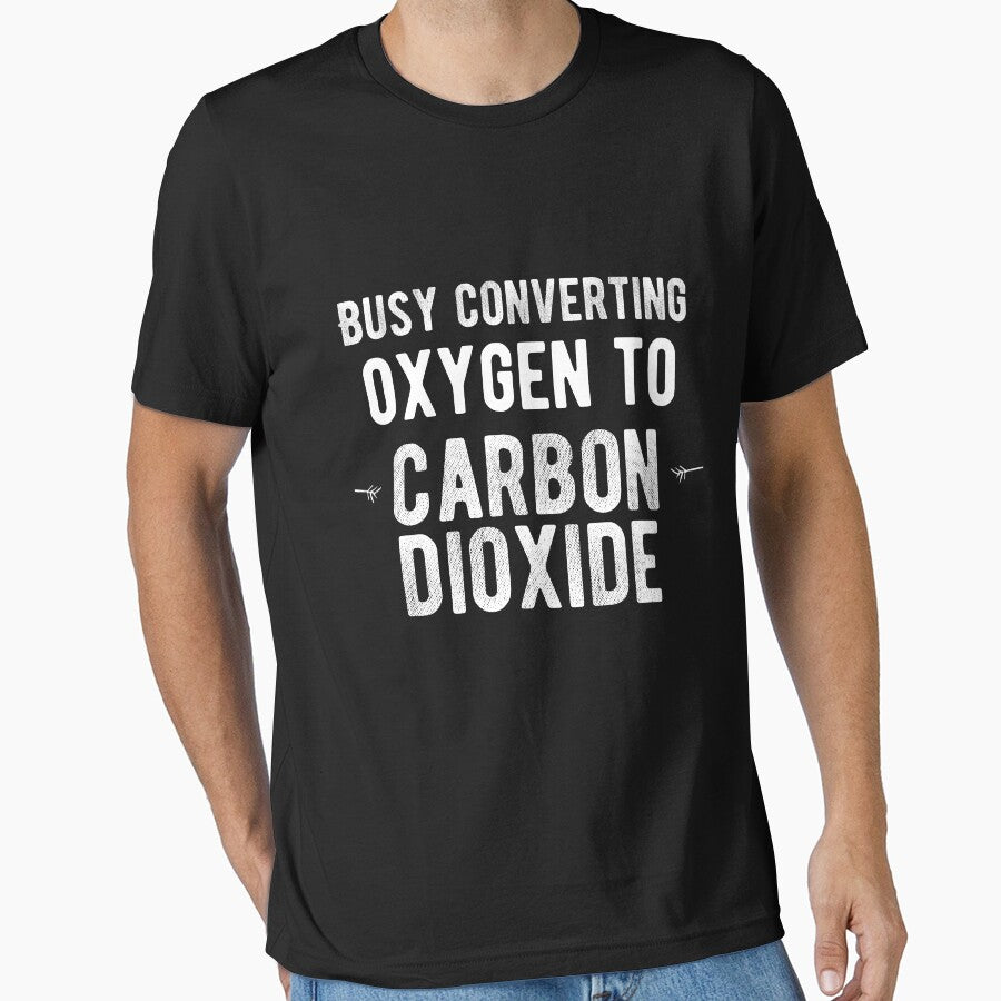 Busy converting oxygen to carbon dioxide. Funny Lazy Quote by Quotes ⭐⭐⭐⭐⭐