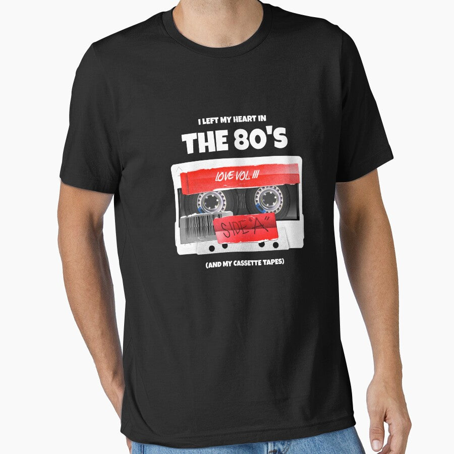 I Left My Heart In The 80's 80's Music Fan by Orens POD
