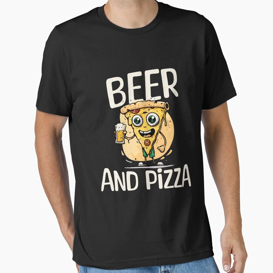 Beer and Pizza by PeelZinc