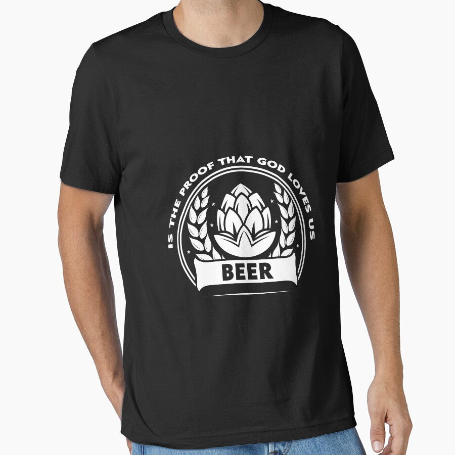 Beer the proof that god loves us - Funny beer saying. by tillhunter
