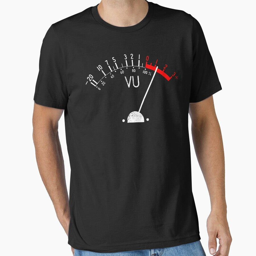 Vintage VU Meter (distressed white) by siggyspatsky