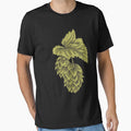 Beer Hops T-Shirt Gift For Beer Drinkers by Manisma Road