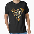 Gold Rising Phoenix by Rich Summers Art