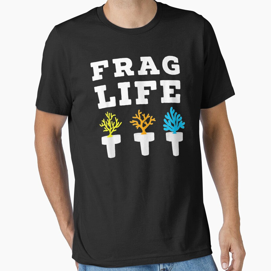 Frag Life Coral Reef Saltwater Funny Aquarium Aquarist Gift by markknotts