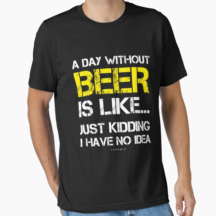 A Day Without Beer - Funny Beer Lover by tamara-art
