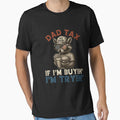 Dad Tax Shirt Funny Father Gift If I’m Buying I’m Trying Patriotic Raccoon by LouiseWard23