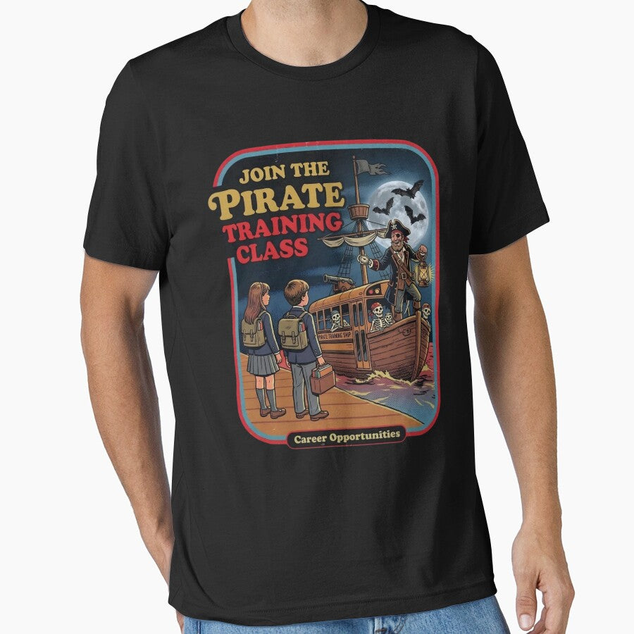 Join the Pirate Training Class – Dark Humor by SidTastic