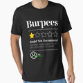Burpees Do Not Recommend 1 Star Rating Funny Gym Workout NL by Williams112