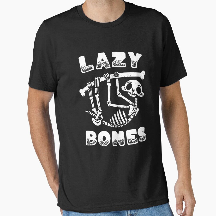 Lazy Bones Spooky Cute Skeleton Sloth by abowersock