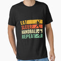 Eat Sleep Handball Repeat by thanhmaidesign
