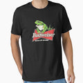 Vintage Budweiser Frog King Of Beers Retro Logo by Moonpaw-Whimsy