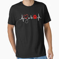 Heartbeat Paw Stethoscope Veterinarian Vet Tech Vet Nurse by Studio624