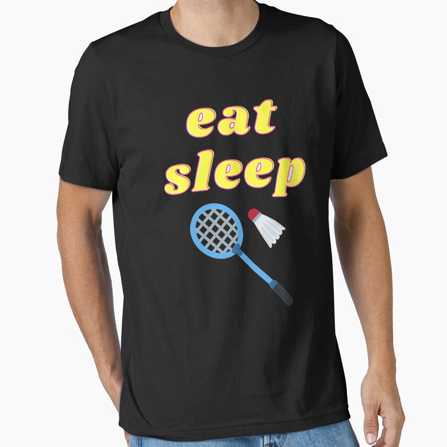 Eat Sleep Badminton by vibrantyy