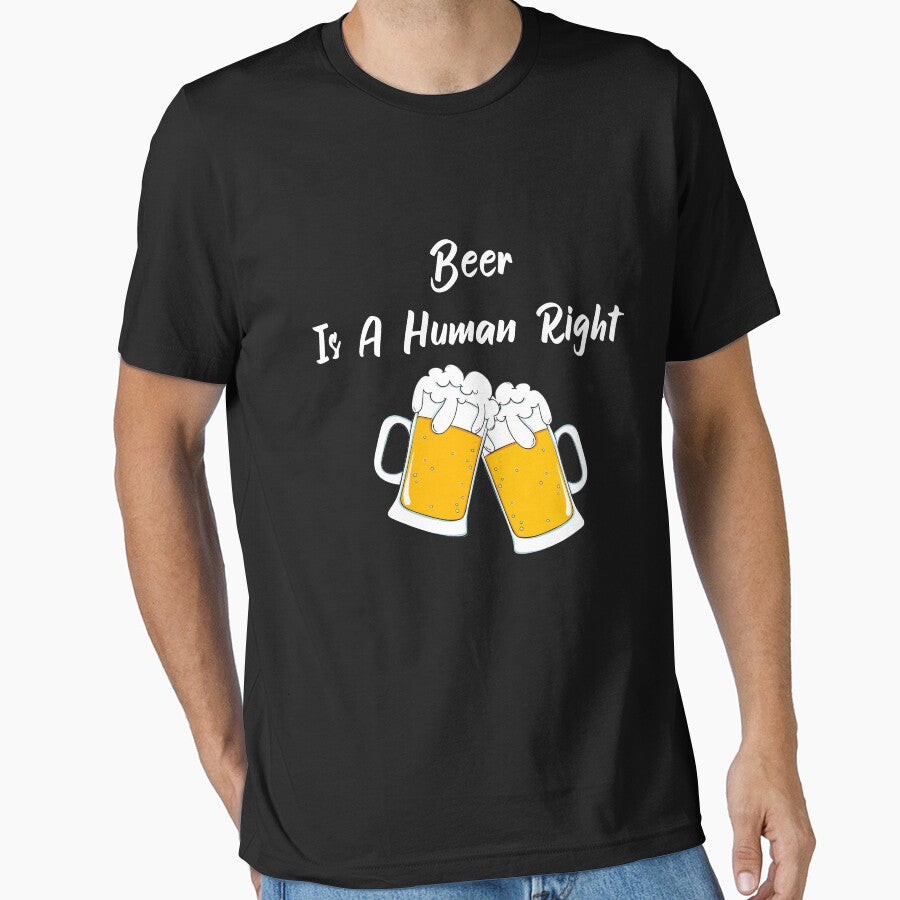 Beer is a human right, gift for christmas lover beer, drinks beers, a beer at a time by yssnyd