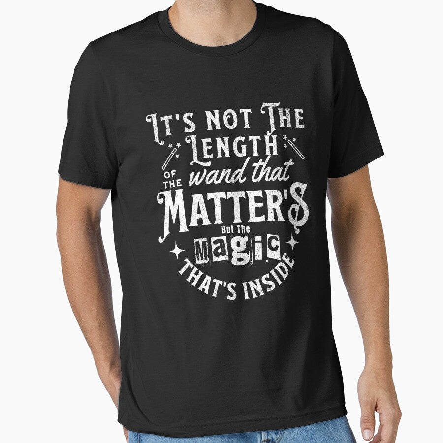 T-Shirt It's Not The Length of the Wand by Nat7Ash