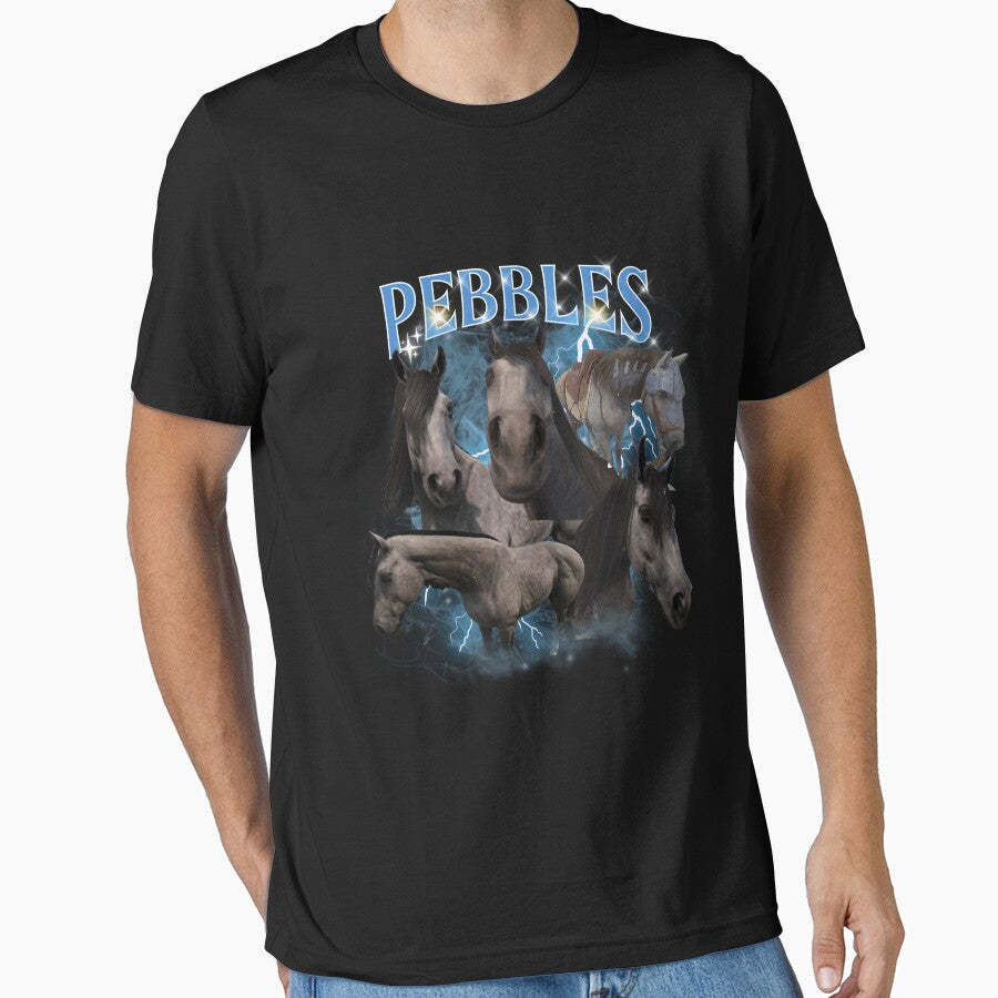 Pebbles Horse KCD2 Vintage t shirt by cryptiddice