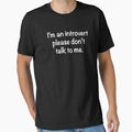 I'm an introvert please don't talk to me by Dinashop