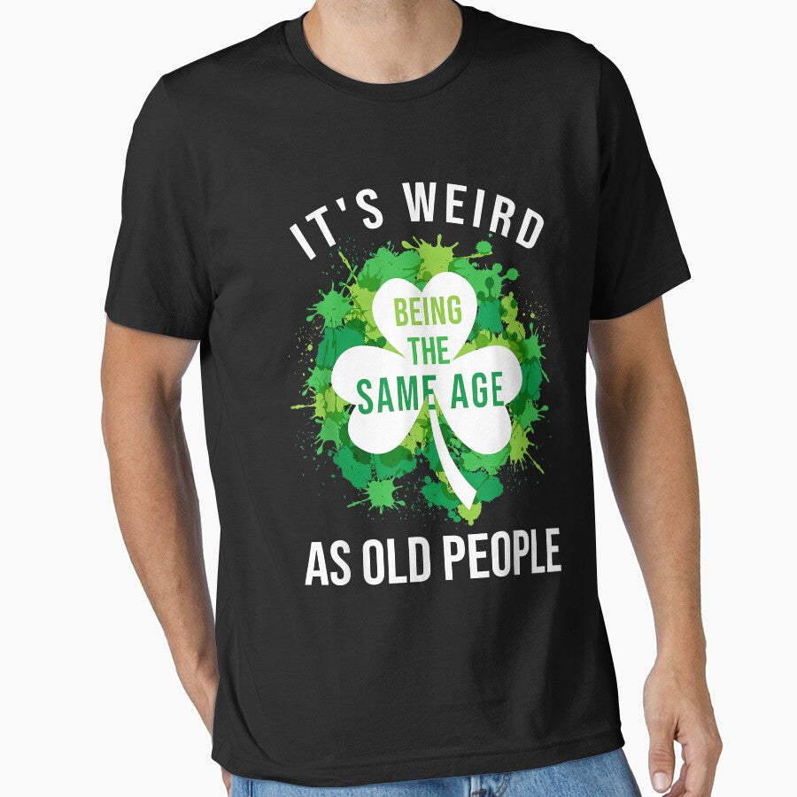 St Patricks Day Novelty Irish Leprechaun With Shamrock by deneishajahna1