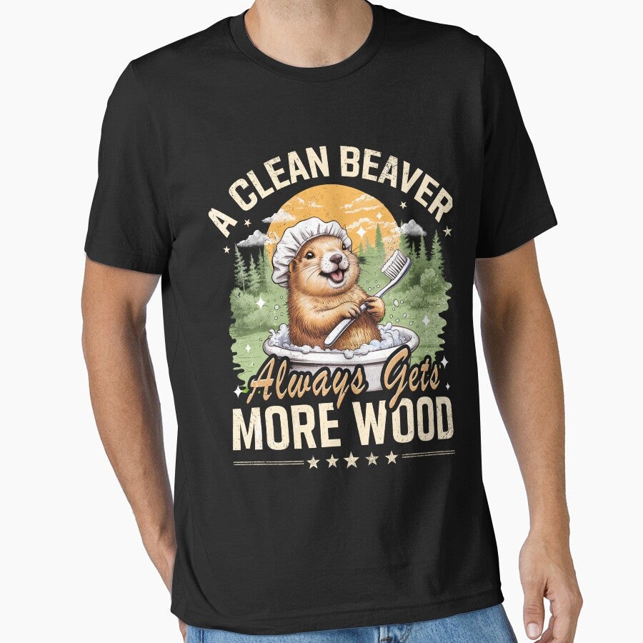 A Clean Beaver Always Gets More Wood by BlightedArt
