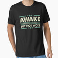Awake But Not Woke - Vintage Quote by Caorsampor