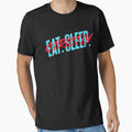 Eat Sleep Strictly Neon Sign by jacks-tees