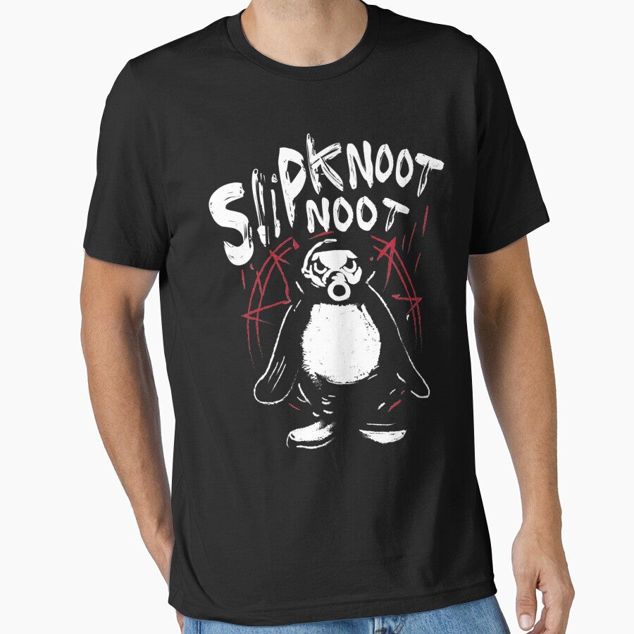 Slipknoot Noot Penguin Death Metal Goth Hard Rock by Ryaoberts