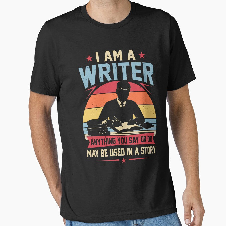 Funny Writer Humor Author Screenwriter Creative Writing Gift Idea by FernaRoje