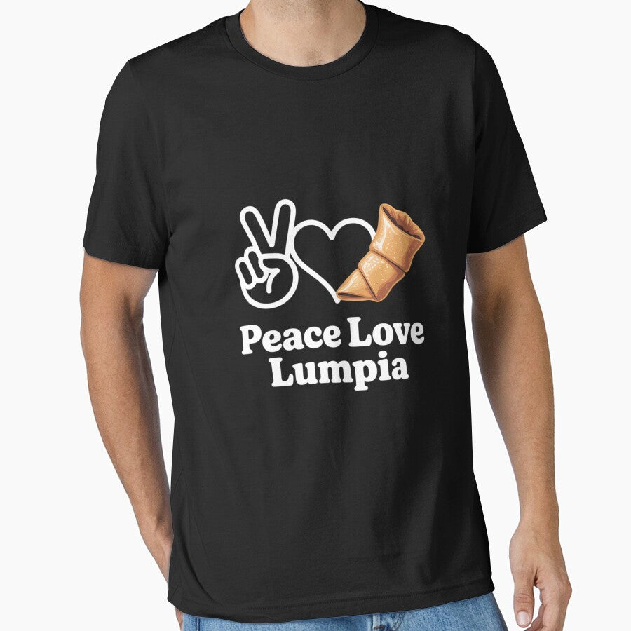 Peace, Love Lumpia Lumpia Lover Food Lover by OlafLica