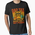 Dad Tax Making Sure It’s Not Poison Funny Retro Dad Humor by flagylART