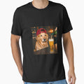 Funny Golden Retriever Drinking Beer Meme by FrankIsabel
